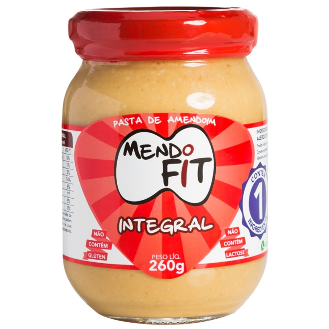 Pasta de amendoim integral – 260g